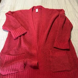 Serra Red Women's Sweater